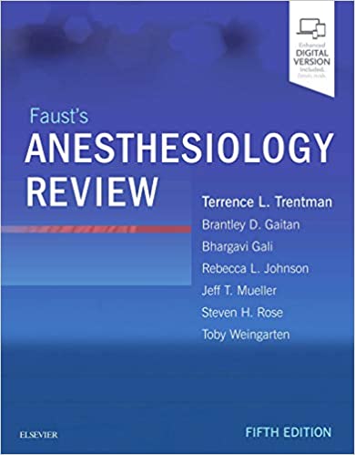 Faust’s Anesthesiology review 5th edition PDF Free Download