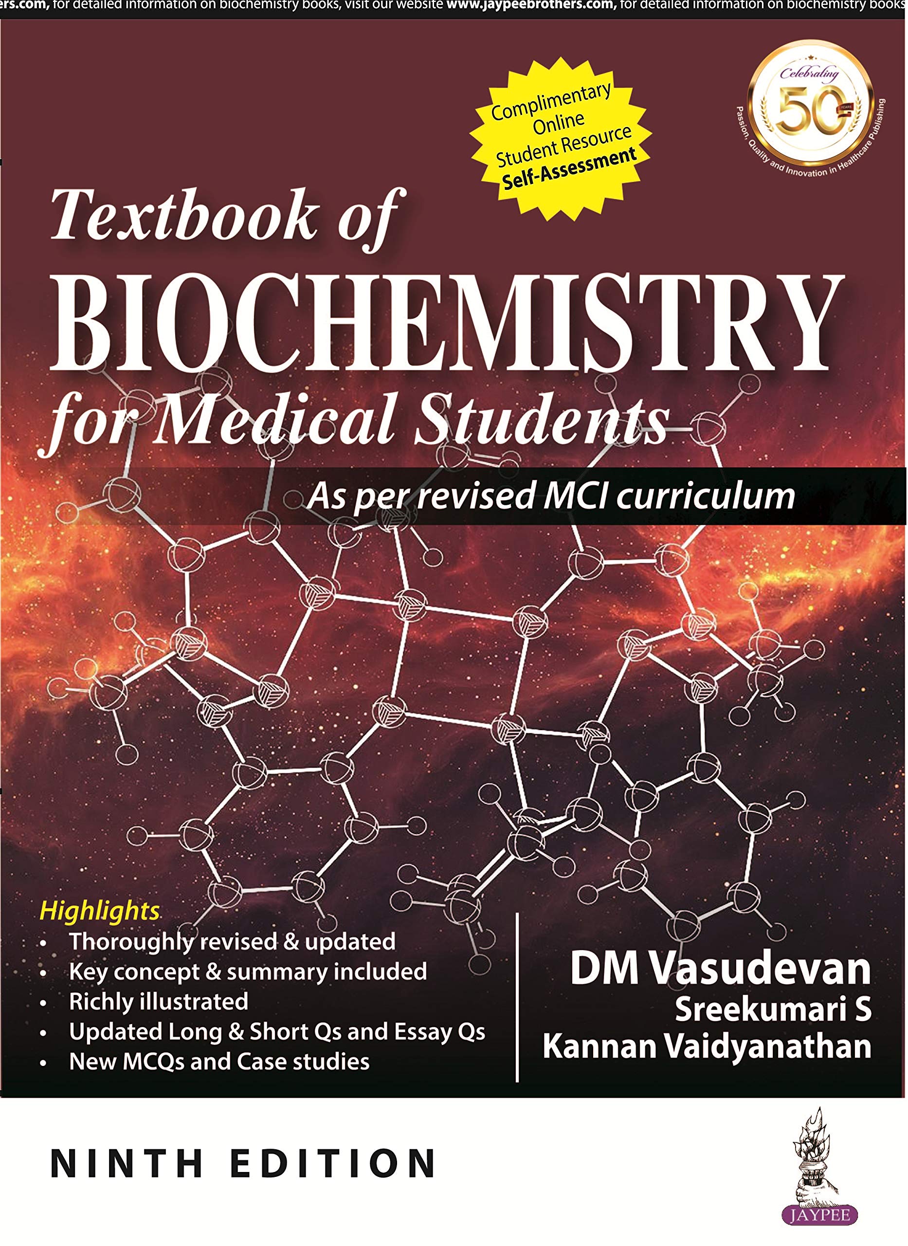 Photo of Textbook of Biochemistry For Medical Students 9th Edition PDF Free Download