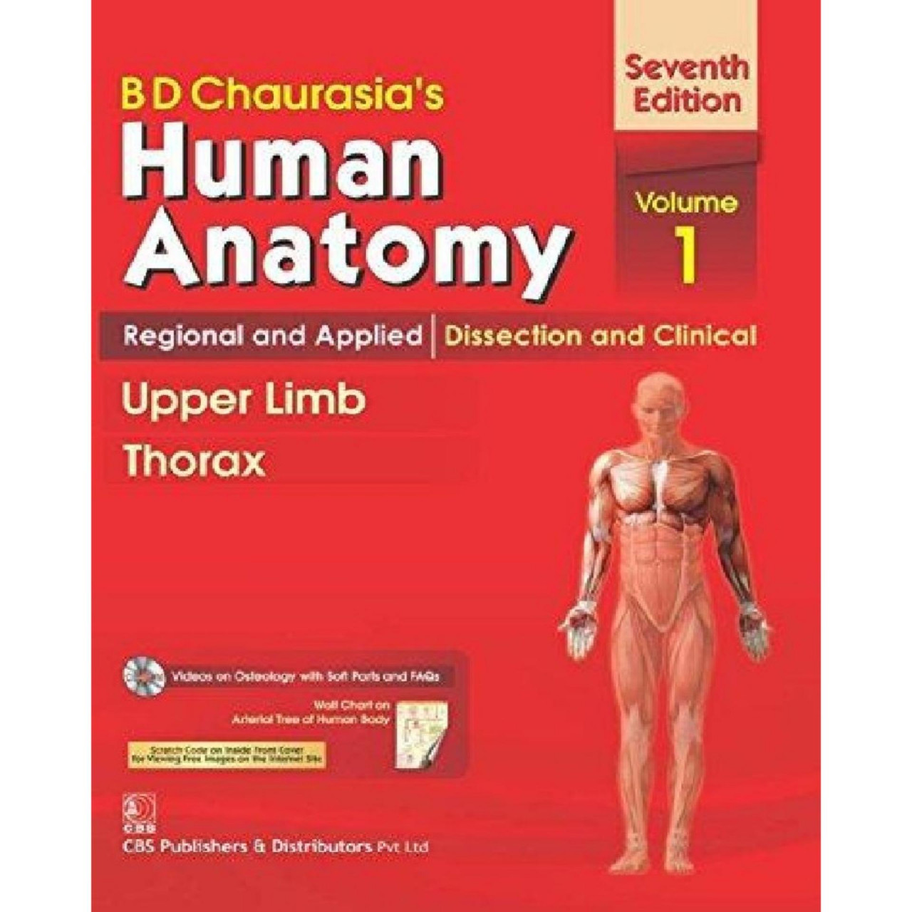 Photo of BD Chaurasia’s Human Anatomy Upper Limb Thorax Volume 1 PDF Free Download