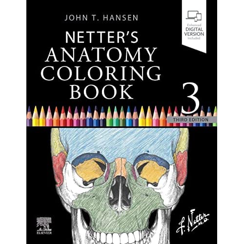 NETTER’S ANATOMY COLORING BOOK 3rd EDITION PDF Free Download