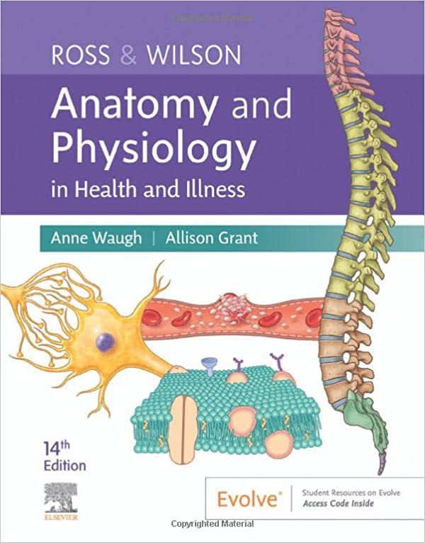 Photo of ROSS AND WILSON ANATOMY AND PHYSIOLOGY 14th Edition PDF Free Download