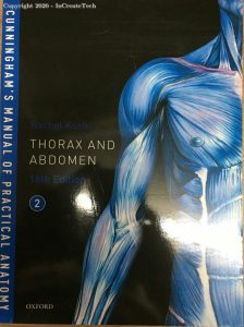 Cunningham’s Manual of Practical Anatomy Volume 2 Thorax and Abdomen 16th Edition PDF Free Download
